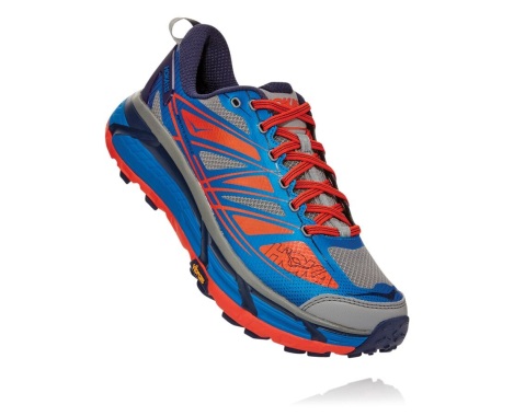 Sapatilhas Hoka One One MAFATE SPEED 2 Portugal - Sapatilhas Trail Homem Azul Marinho / Vermelhas - NTFOMX-216